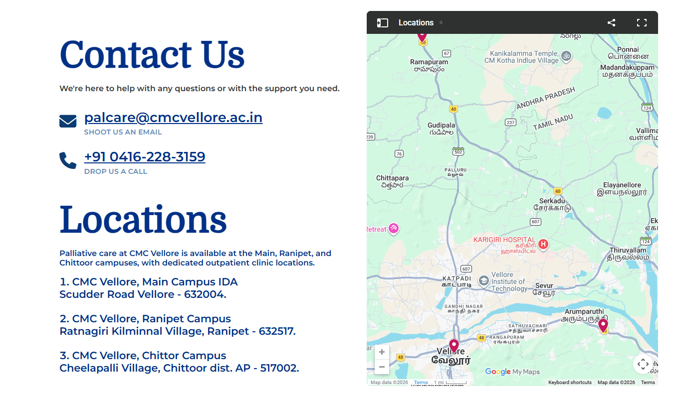 CMC Palliative Care screenshot 2