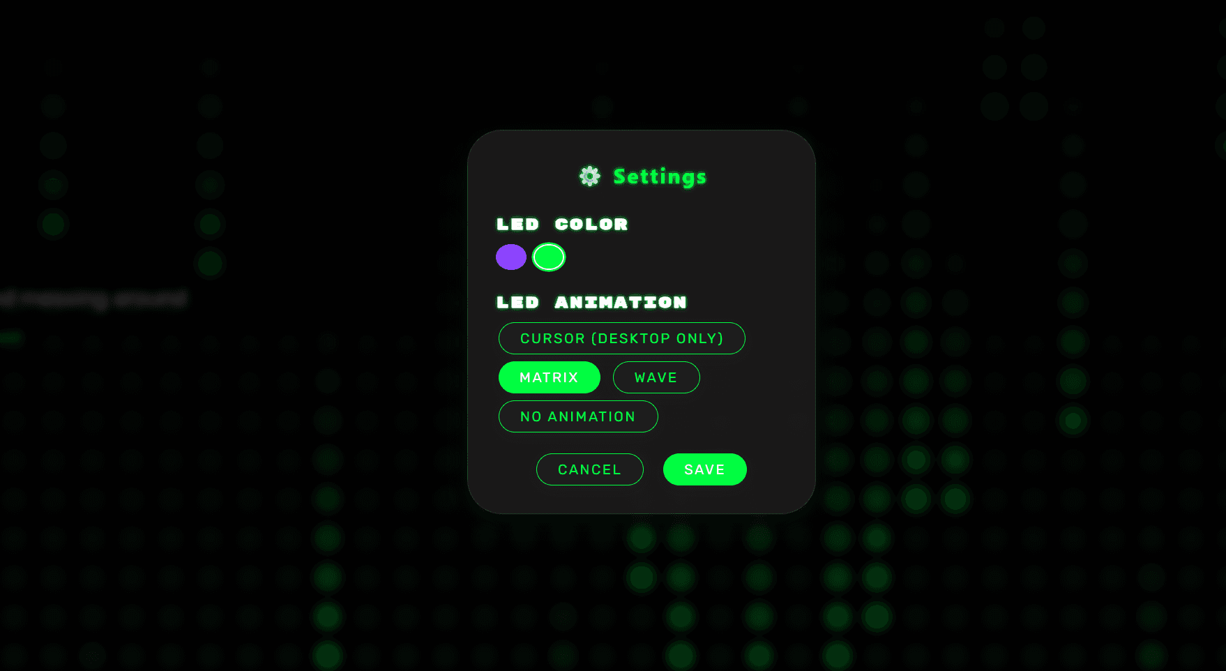 Personal Website (old) screenshot 2